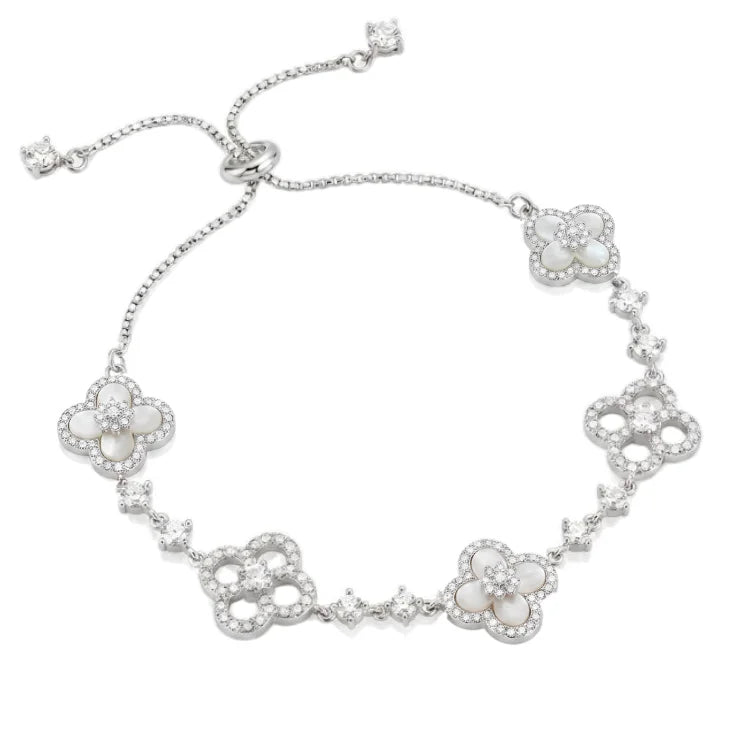 Pulseira Beluxo de Flor Rosada