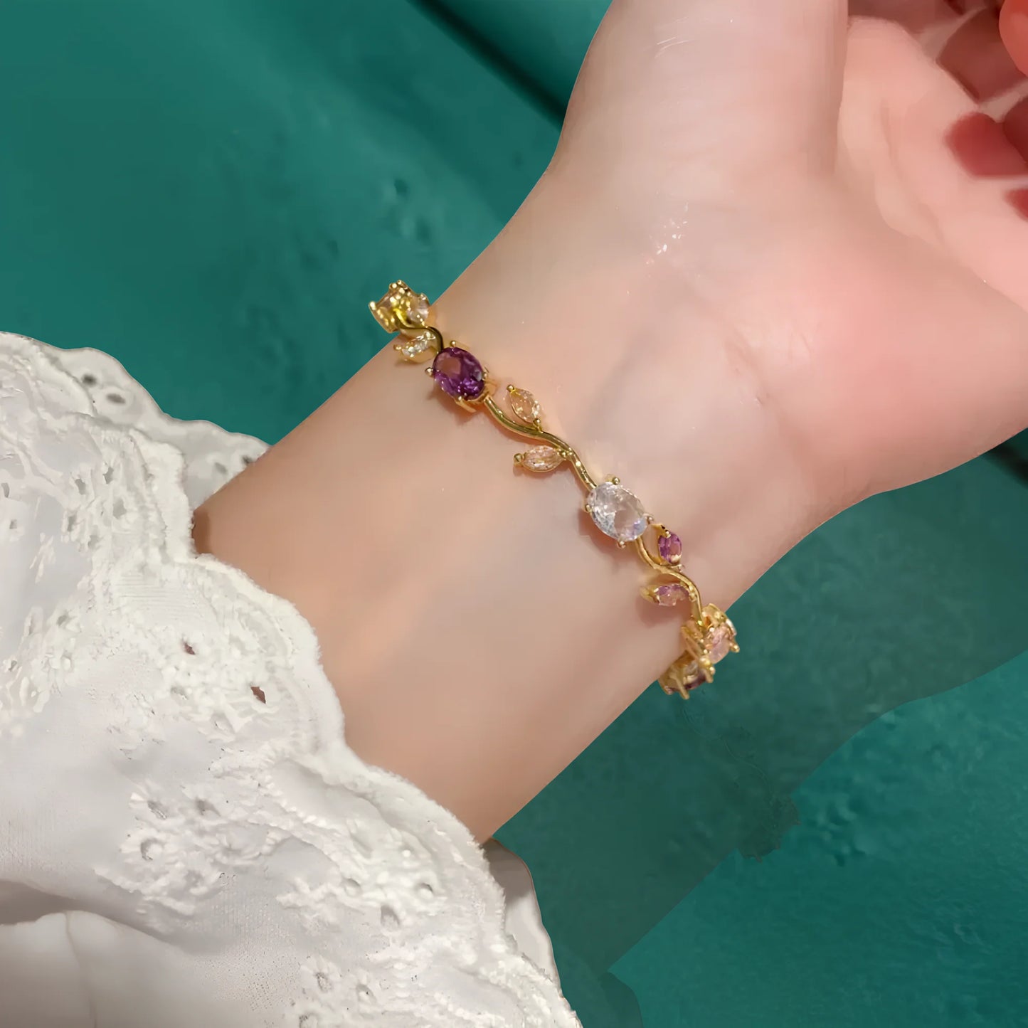 Pulseira Beluxo tulipa